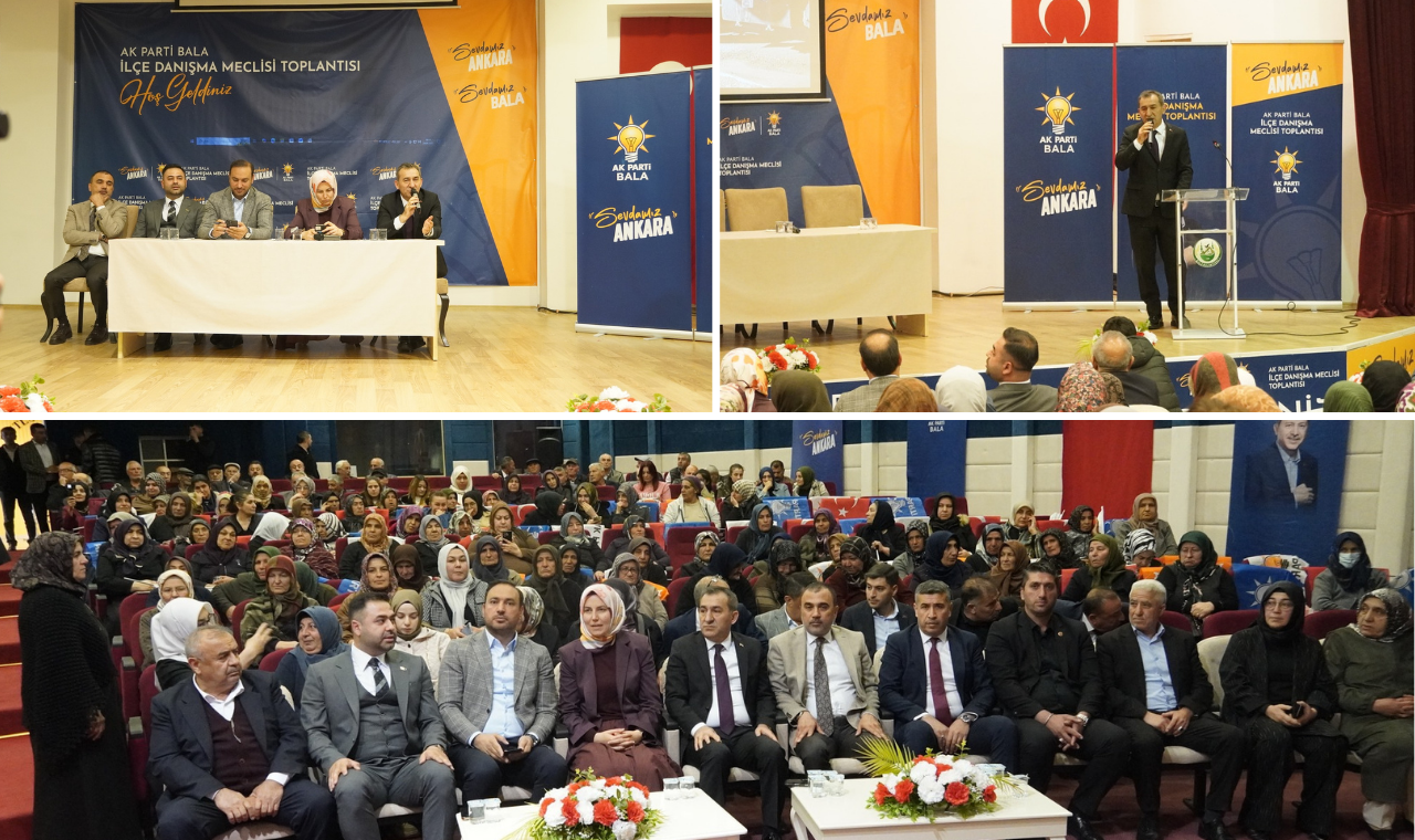 Ak Parti Bala İlçe Danışma Meclisi Toplantısı Gerçekleşti1