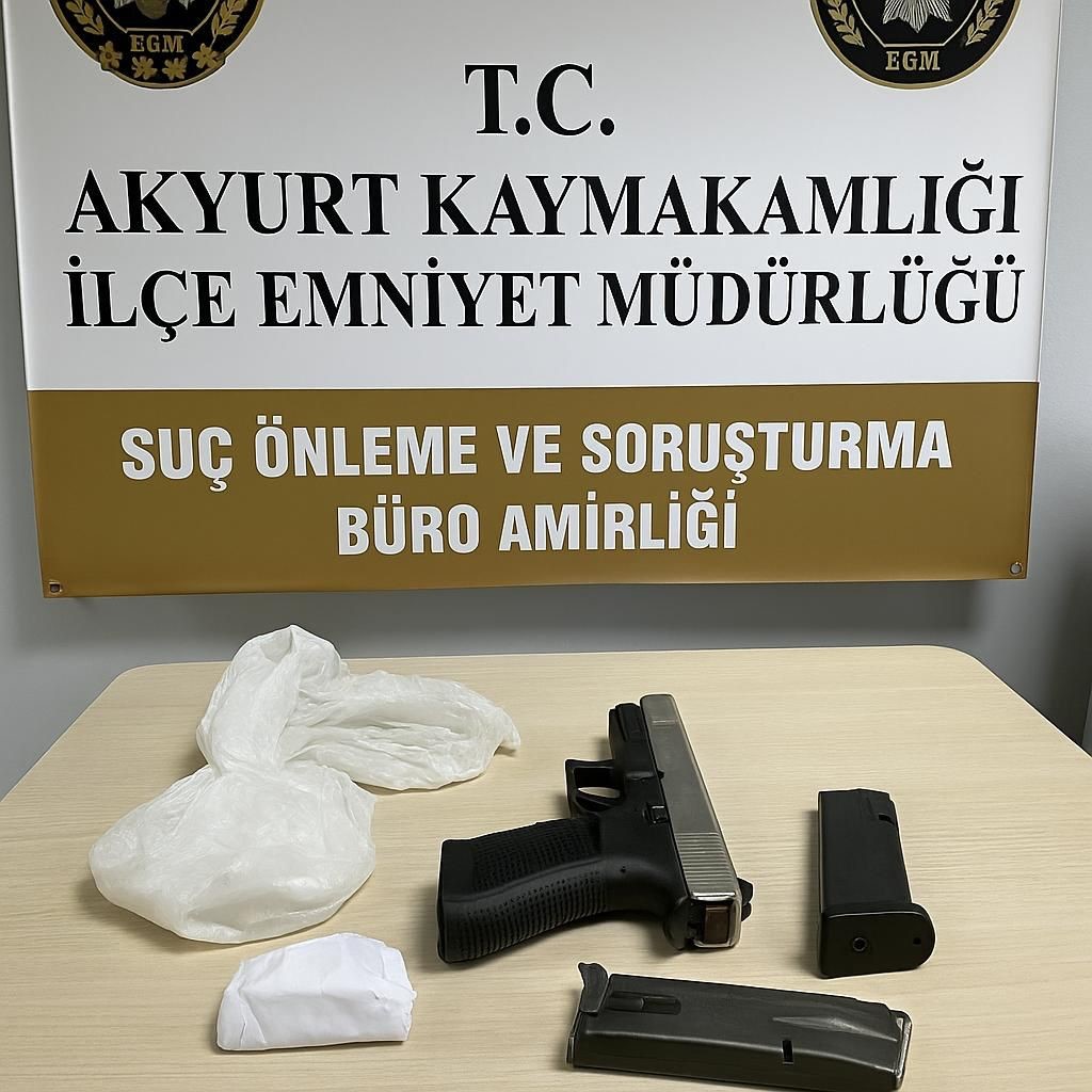 Akyurt’ta Zehir Tacirlerine Şok Operasyon 2 Şüpheli Tutuklandı -1