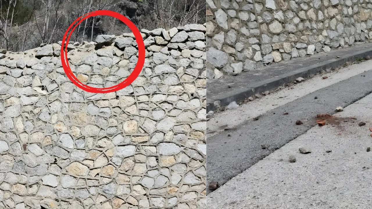Altındağ’da Tehlike Yaratan İstinat Duvarı Yetkilileri Harekete Geçirmedi (1)