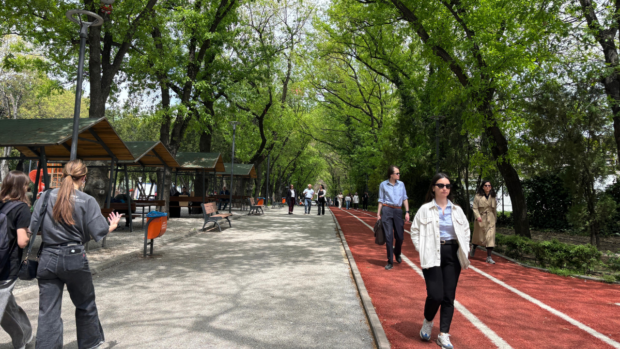 Ankara'nın Gözde Parkında Hijyen Sorunu! Kuş Pisliğinden Geçilmiyor