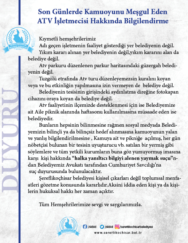 Atv Açıklaması
