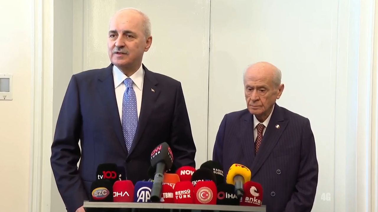 Bahçeli Ile Görüşen Kurtulmuş’tan Dikkat Çeken Açıklama “Büyük Bir Fırsat”  (2)