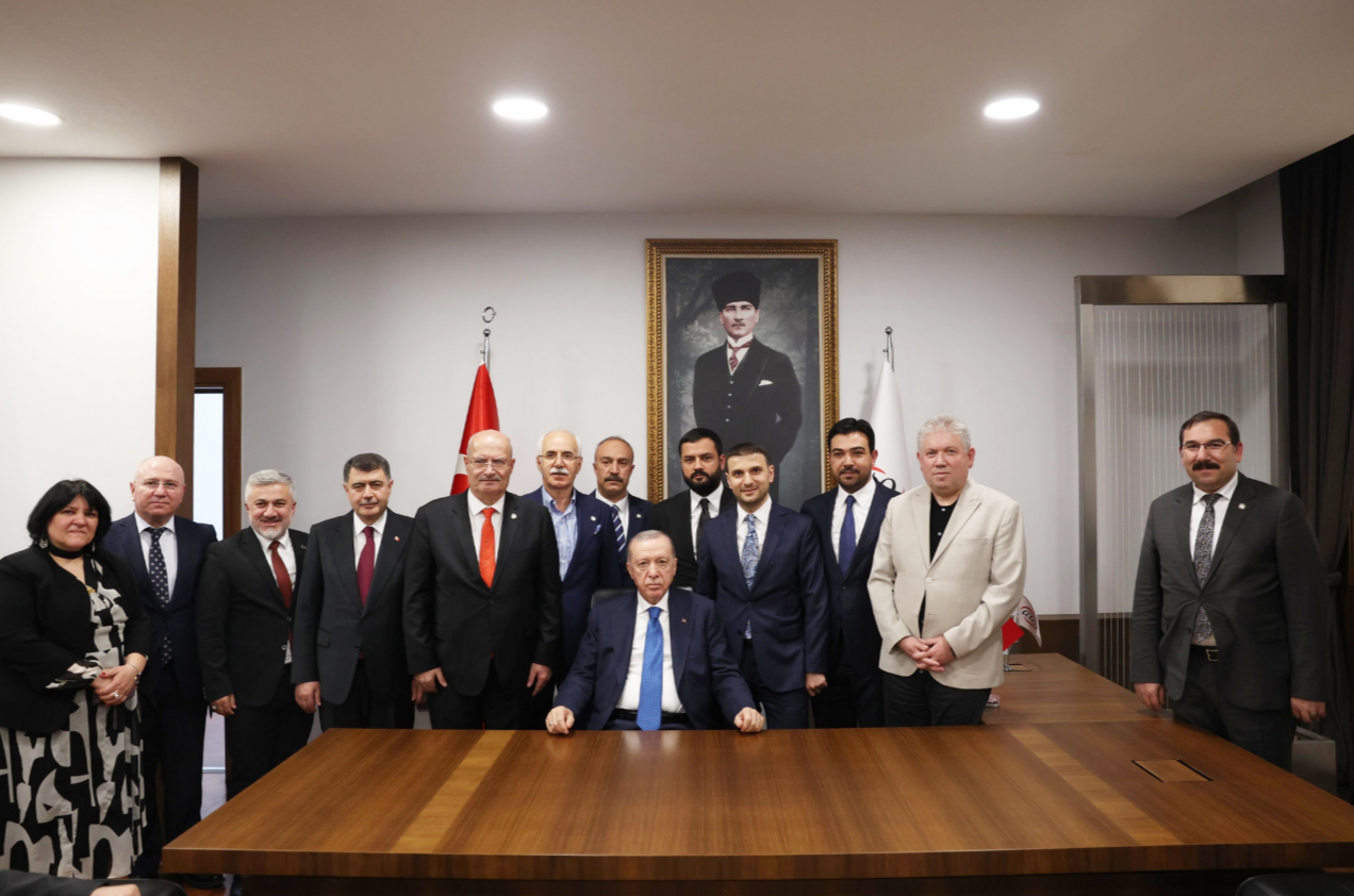 Cumhurbaşkanı Erdoğan, Ato’yu Ziyaret Etti  (2)