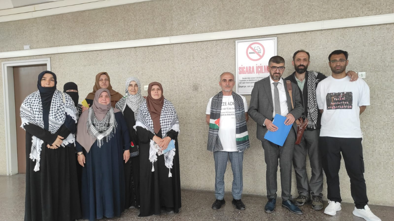 Direniş Çadırı Üyelerine Gözaltı Külliye Önünde Gazze Tepkisi (2)