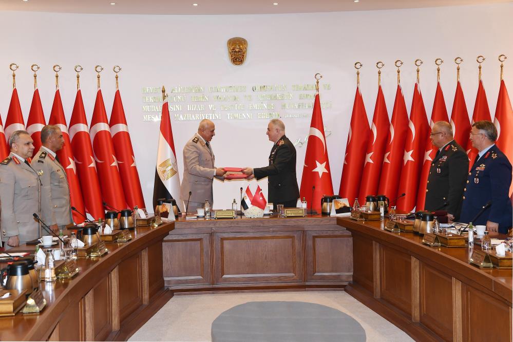Genelkurmay Başkanı Güler, Mısır Mevkidaşı Khalifa’yı Kabul Etti (2)