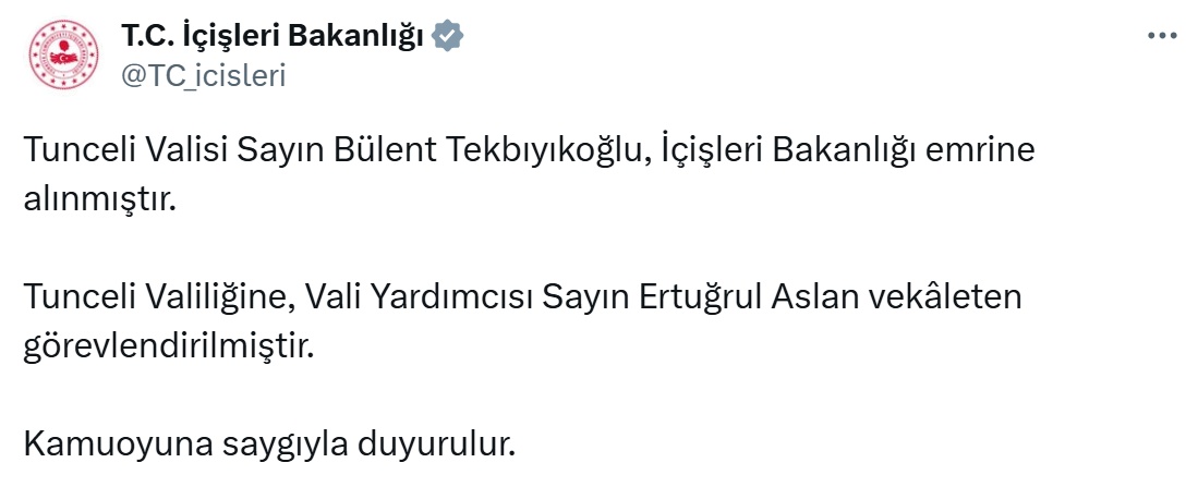 Içişleri Açıklama