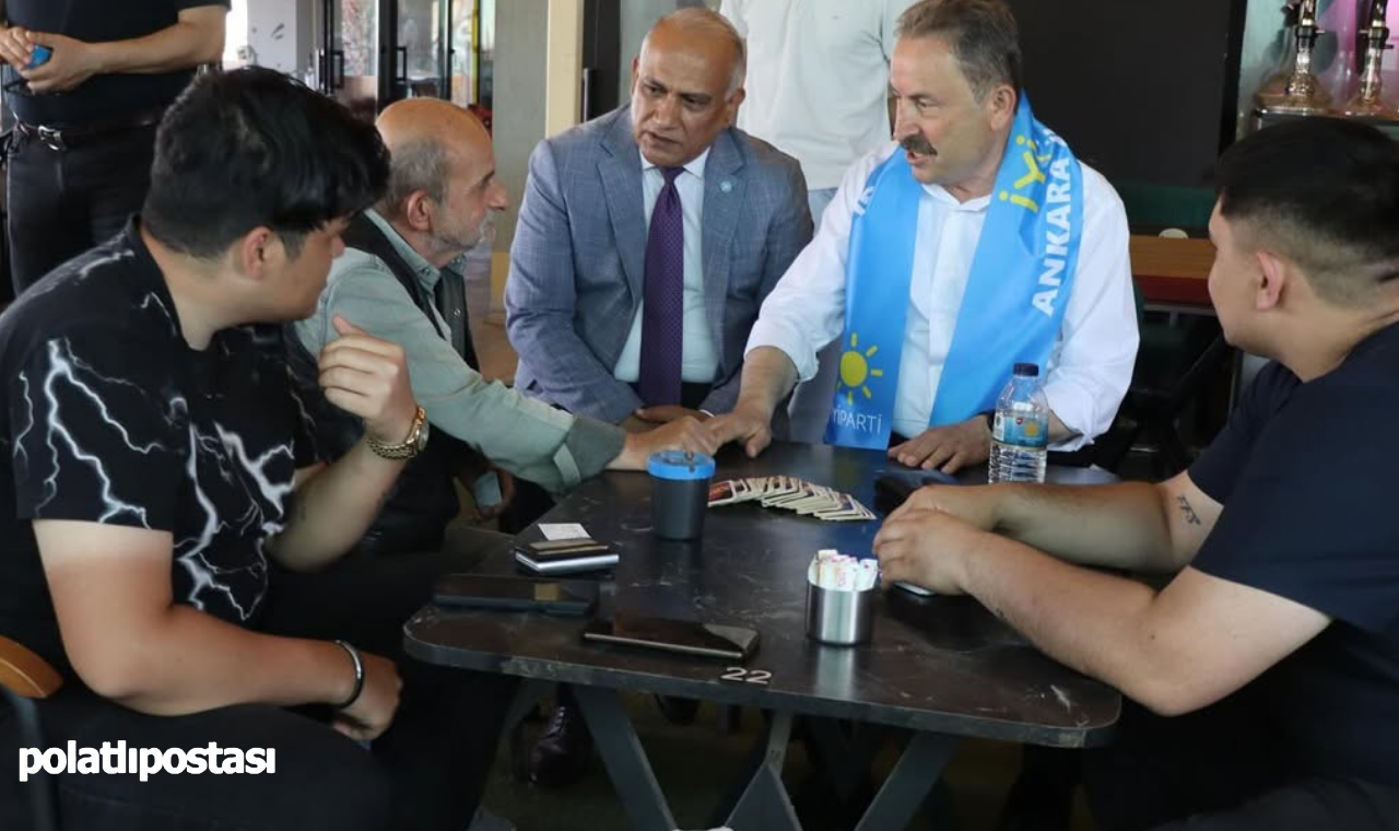 İyi̇ Parti Ankara İl Başkanı Yıldırım Polatlı'da (2)