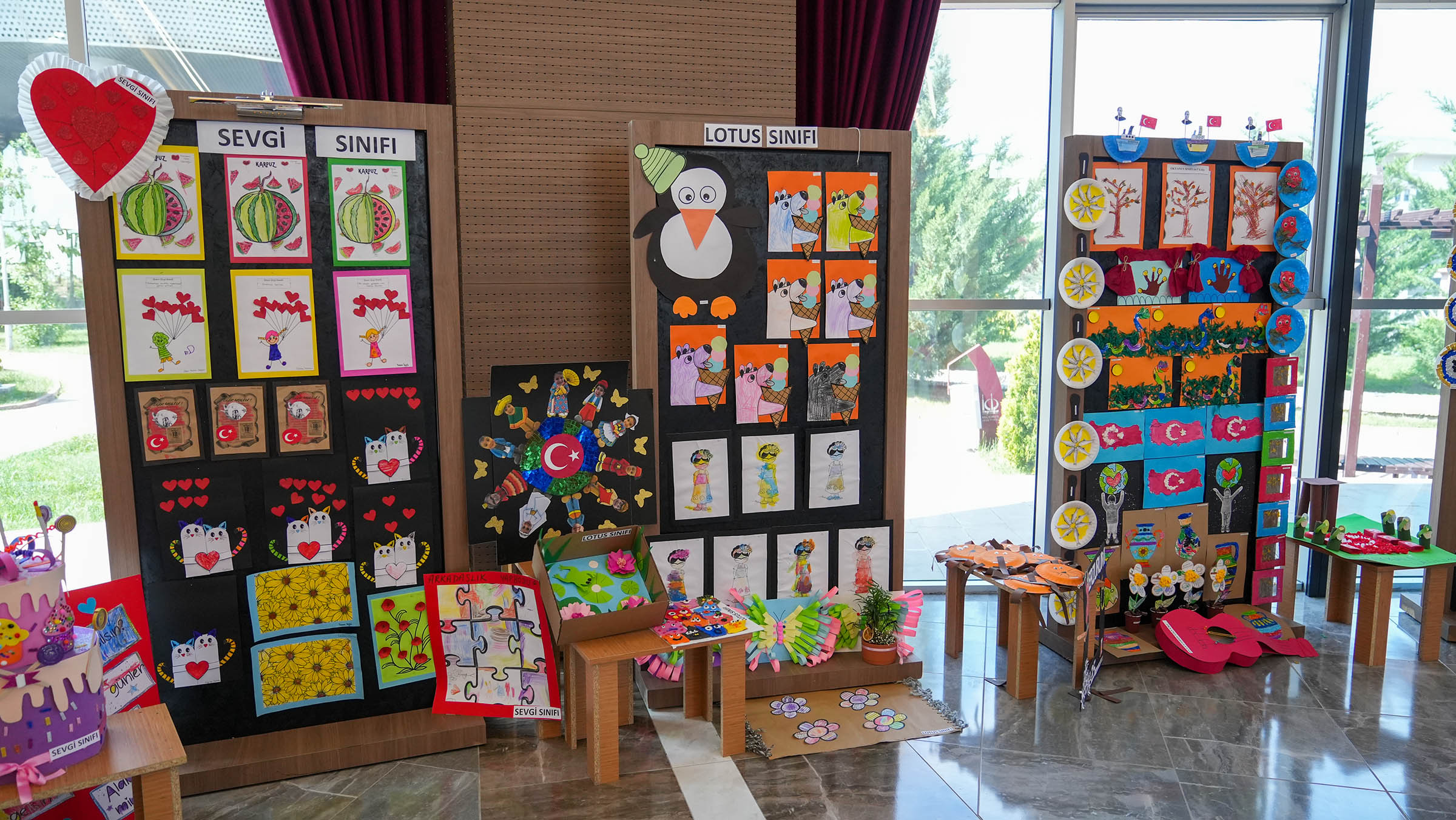 Keçiörenli Miniklerden Rengarenk Yıl Sonu Sergisi (1)