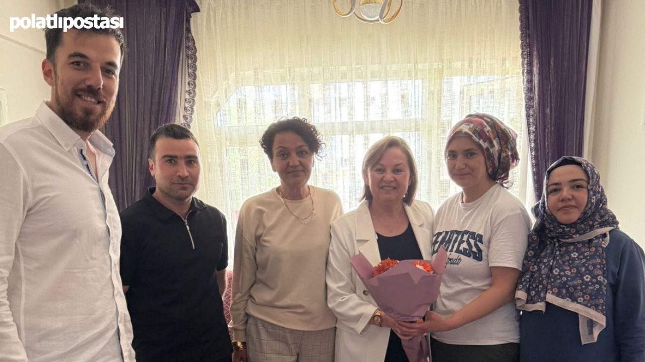 Polatlı Kent Konseyinden Annelere Ziyaret (1)