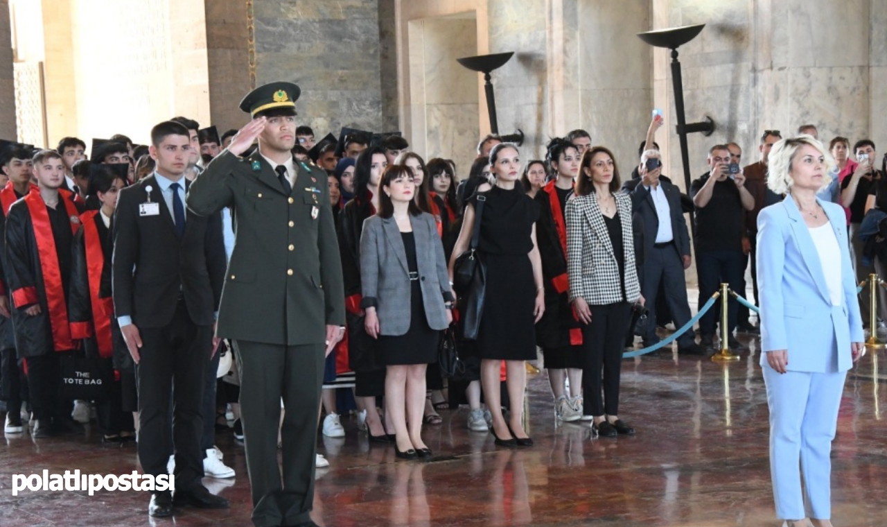 Polatlı Şehit Can Çalışkan Mtal'den Anıtkabir'e Ziyaret (2)