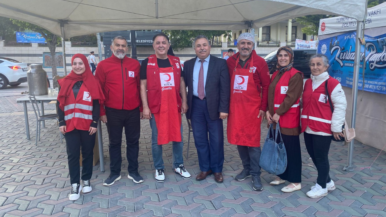 Polatlı’da Bayram Coşkusuna Kızılay Desteği (1)