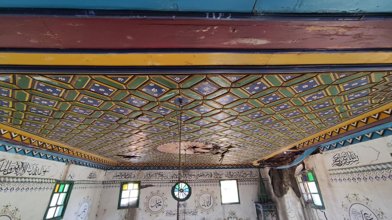 Tarihi Çaykaya Köyü Camii İhya Ediliyor  (4)