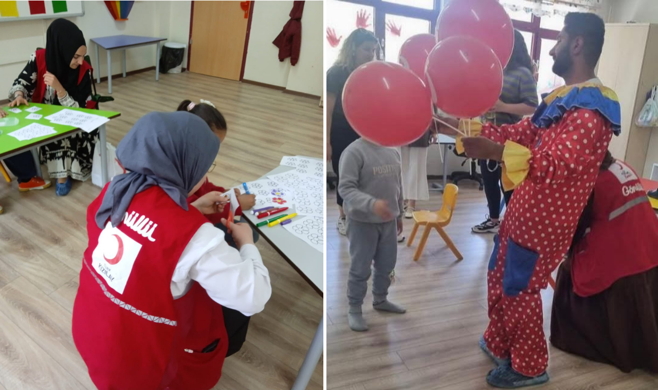 Türk Kızılay Polatlı Şubesi‘den Özel Çocuklara Anlamlı Ziyaret