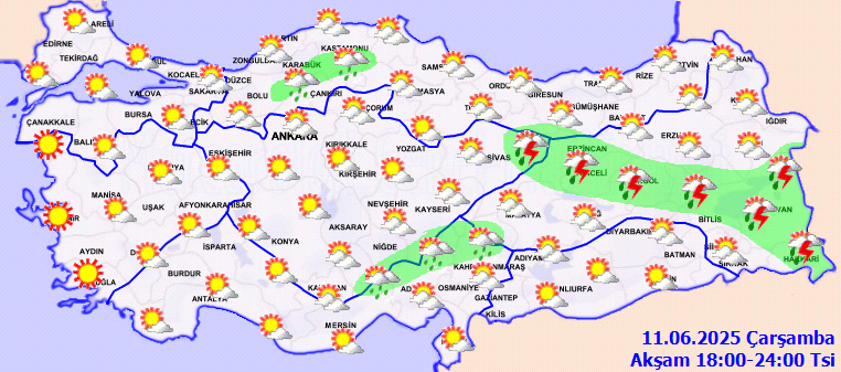 11 Haziran Hava Durumu 3