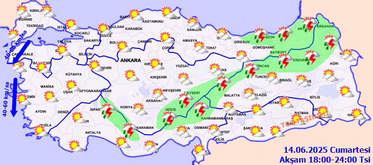 14 Haziran Hava Durumu 3