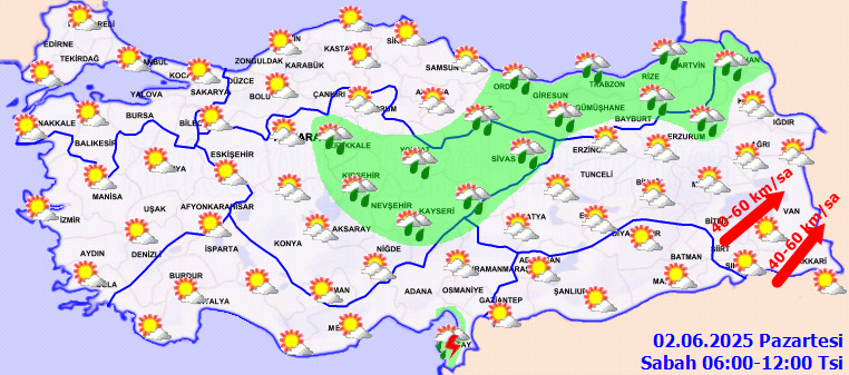 2 Haziran Hava Durumu 1-1