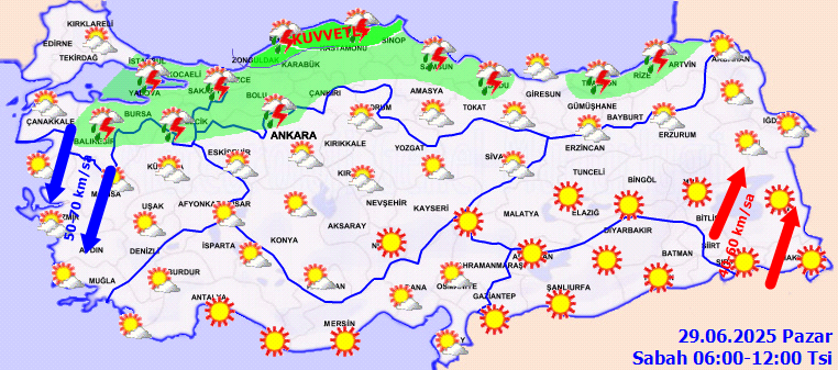 29 Haziran Hava Durumu 1