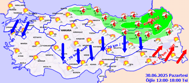 30 Haziran Hava Durumu 2