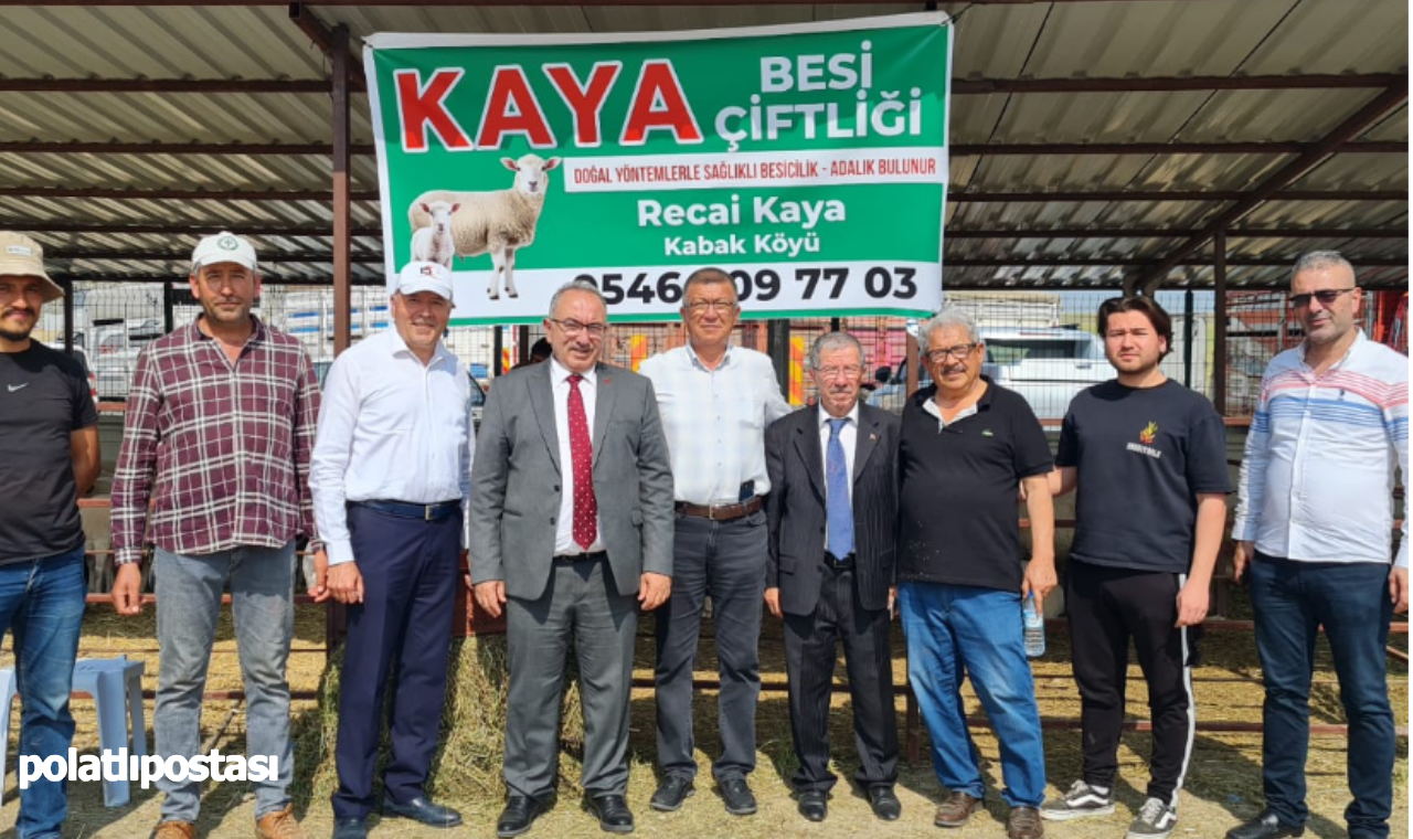 Ak Parti Polatlı İlçe Başkanı İlhami Teke'den Kurban Pazarına Ziyaret (2)