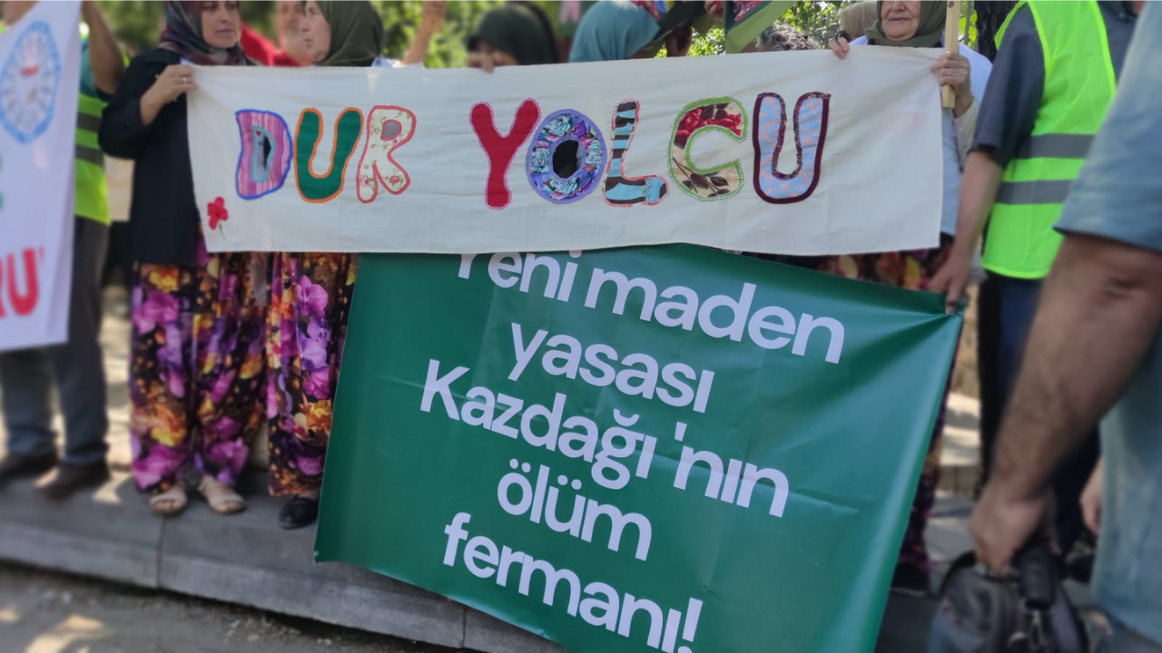 Ankara’da Çiftçiler Ses Yükseltti Zeytinlikler Madenciliğe Kurban Edilemez! (1)