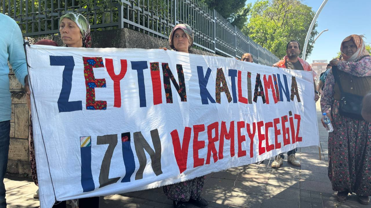 Ankara’da Çiftçiler Ses Yükseltti Zeytinlikler Madenciliğe Kurban Edilemez! (2)