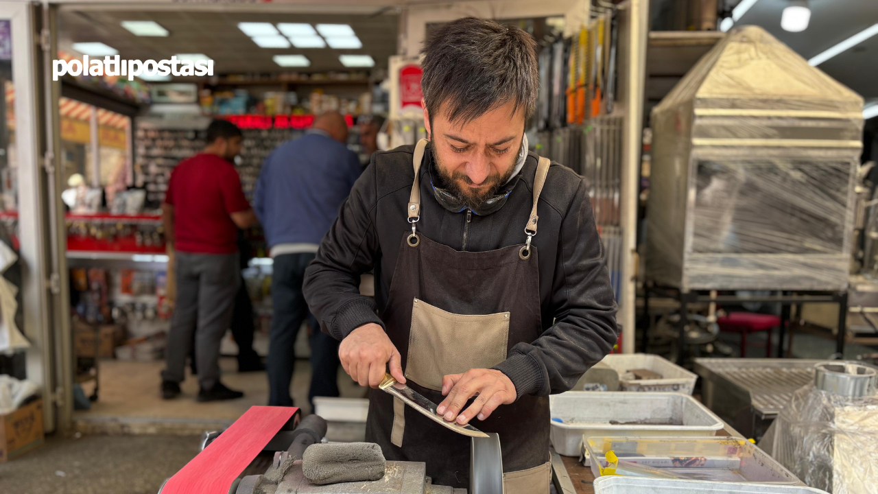 Başkentte Bıçakçılarda Bayram Yoğunluğu Başladı (4)