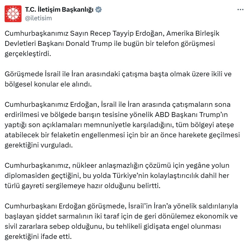 Erdoğan Trump Görüşme