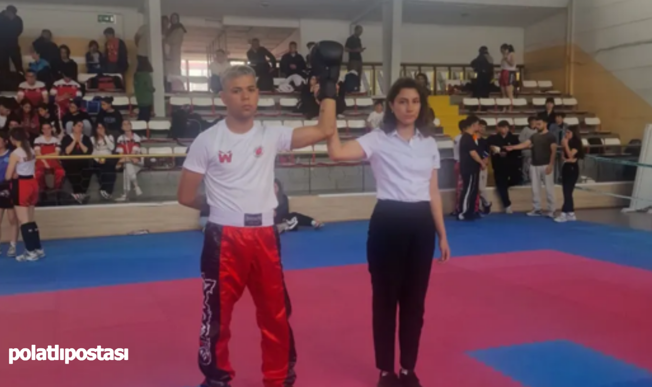 Genç Polatlı Sk'dan Kickboks'ta Büyük Başarı Berat Pehlivan Türkiye Şampiyonasına Gidiyor! (1)