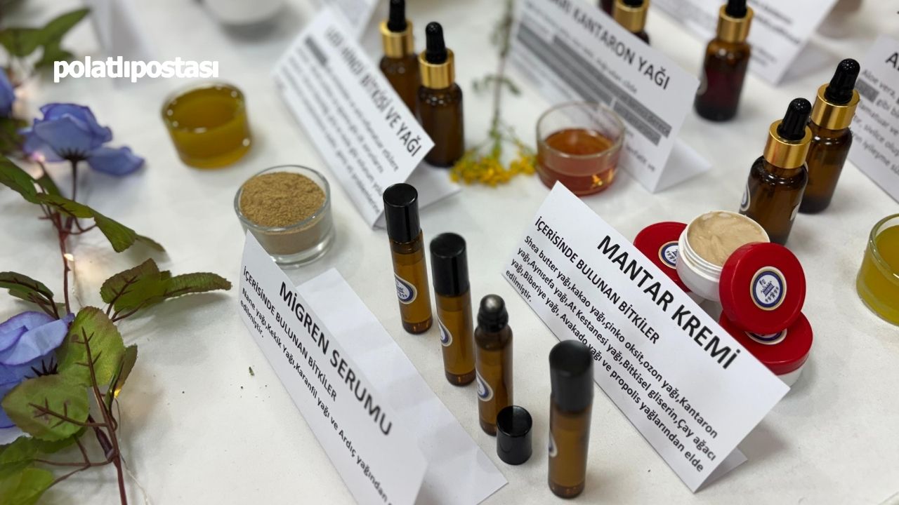 Mamak’ta Aromatik Bitkilerden Şifa Üretiliyor  (4)