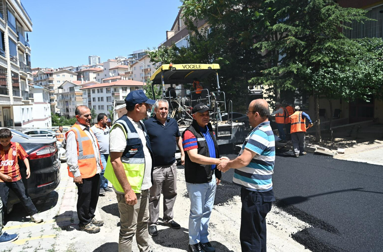 Mamak’ta Asfalt Seferberliği!  (2)