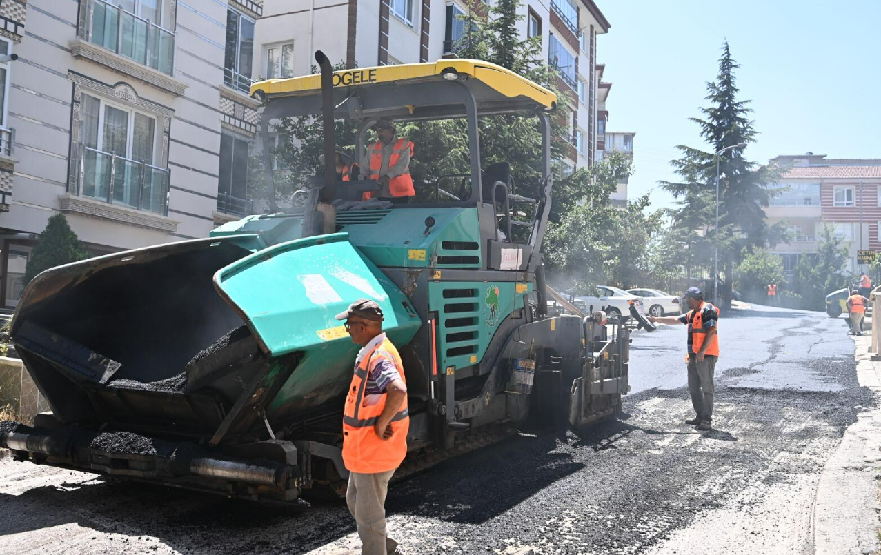 Mamak’ta Asfalt Seferberliği!  (3)