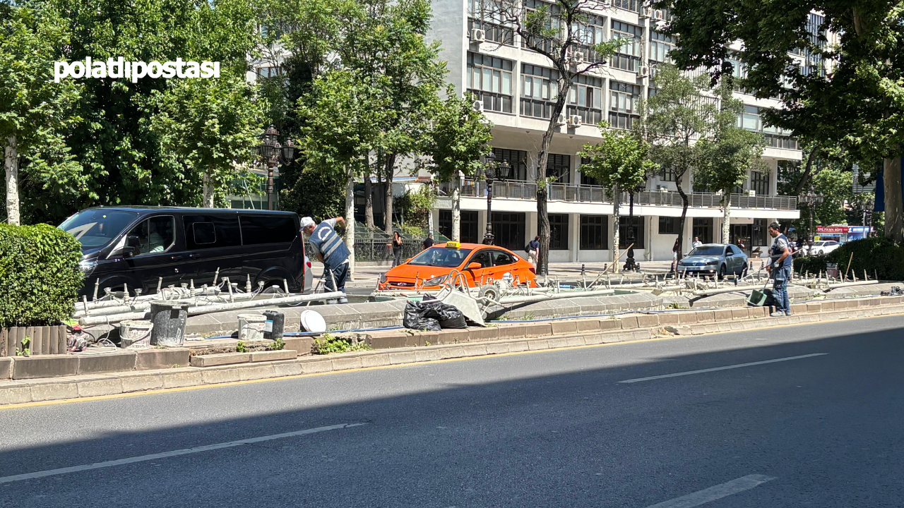 Orta Refüjlerdeki Süs Havuzları Yaza Hazır  (1)