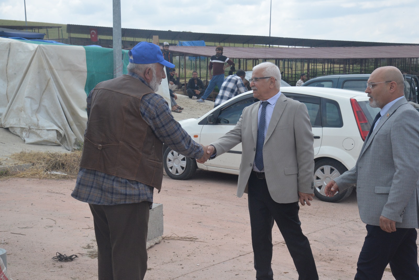 Polatlı Belediyesi Hayvan Pazarı'nda Kurban Bayramı Hareketliliği (1)