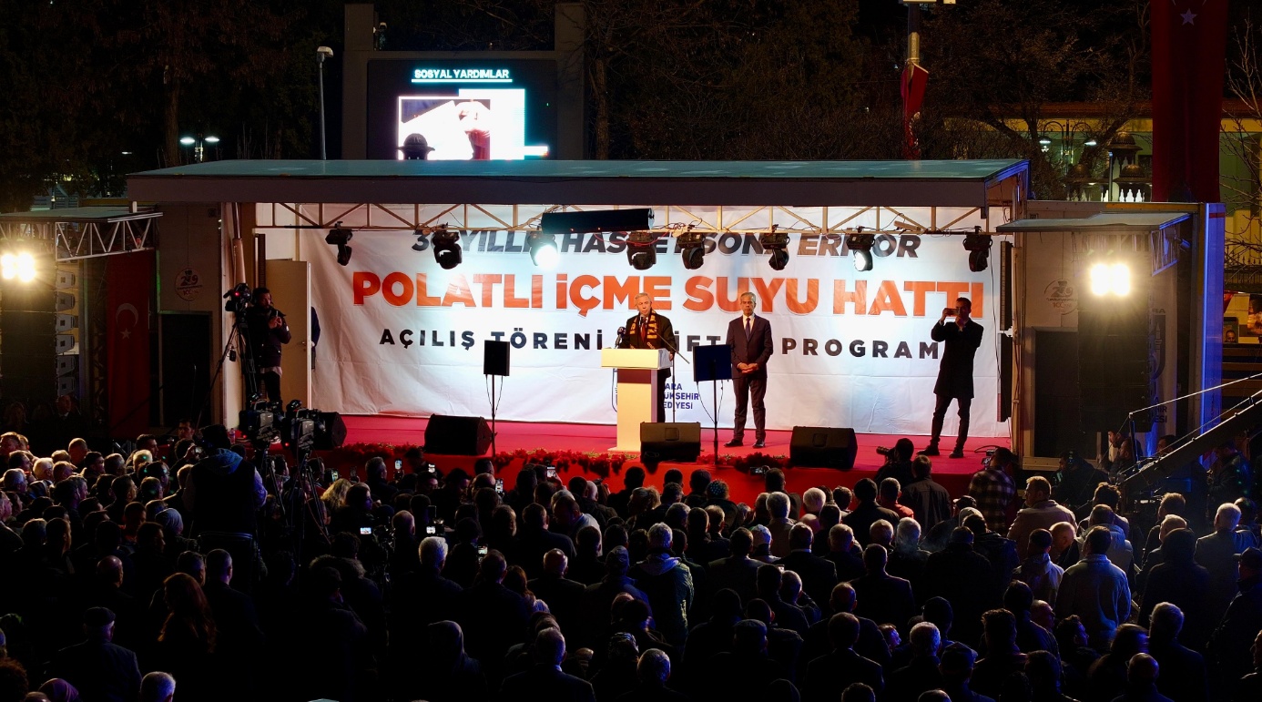 Polatlı Içme Suyu Açılış Töreni