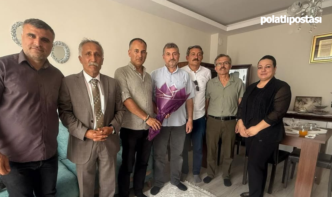 Polatlı İlçe Milli Eğitim Müdürü Kaloç'tan Şehit Babalara Ziyaret (1)