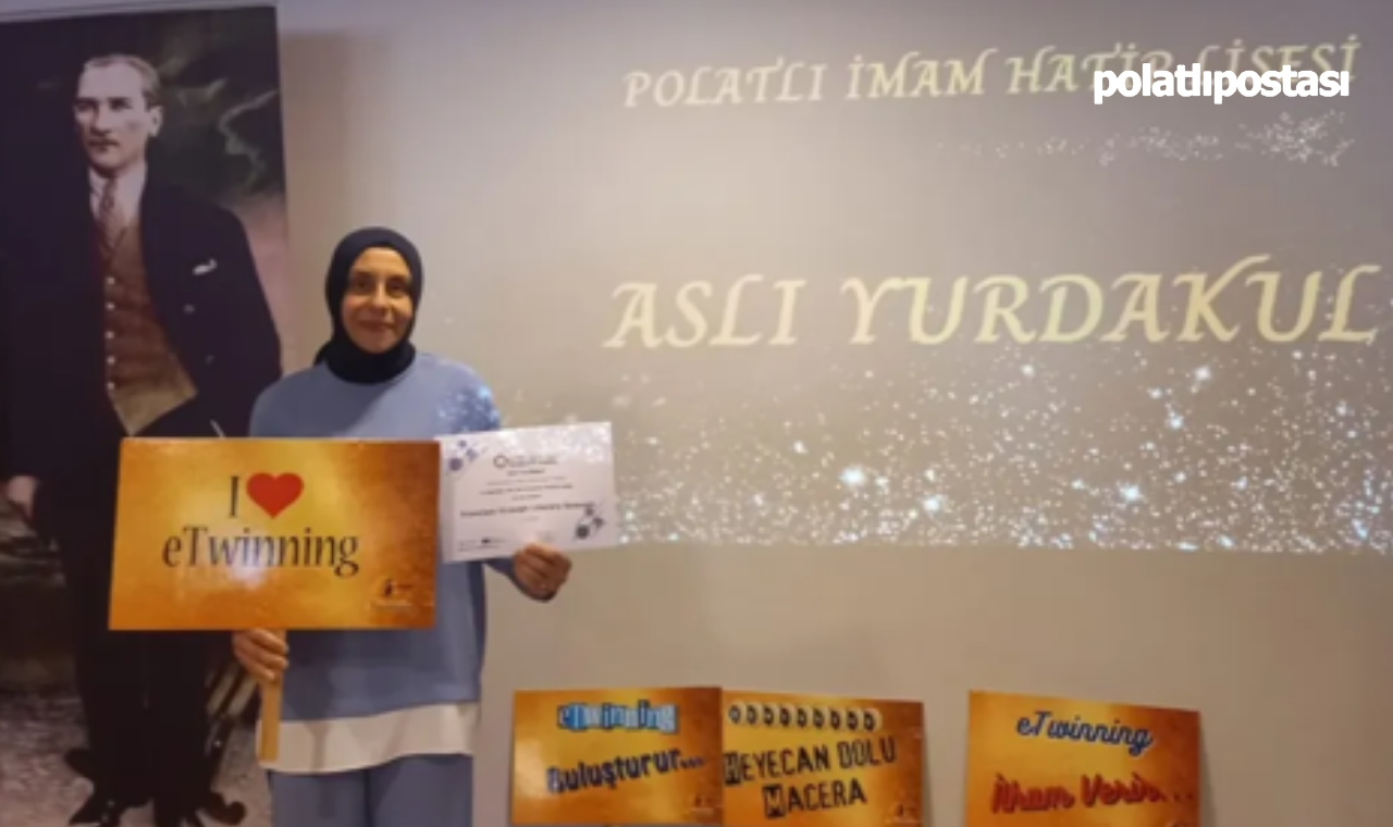 Polatlı İmam Hatip Anadolu Lisesi'ne E Twinning'den Çifte Kalite Etiketi! (2)
