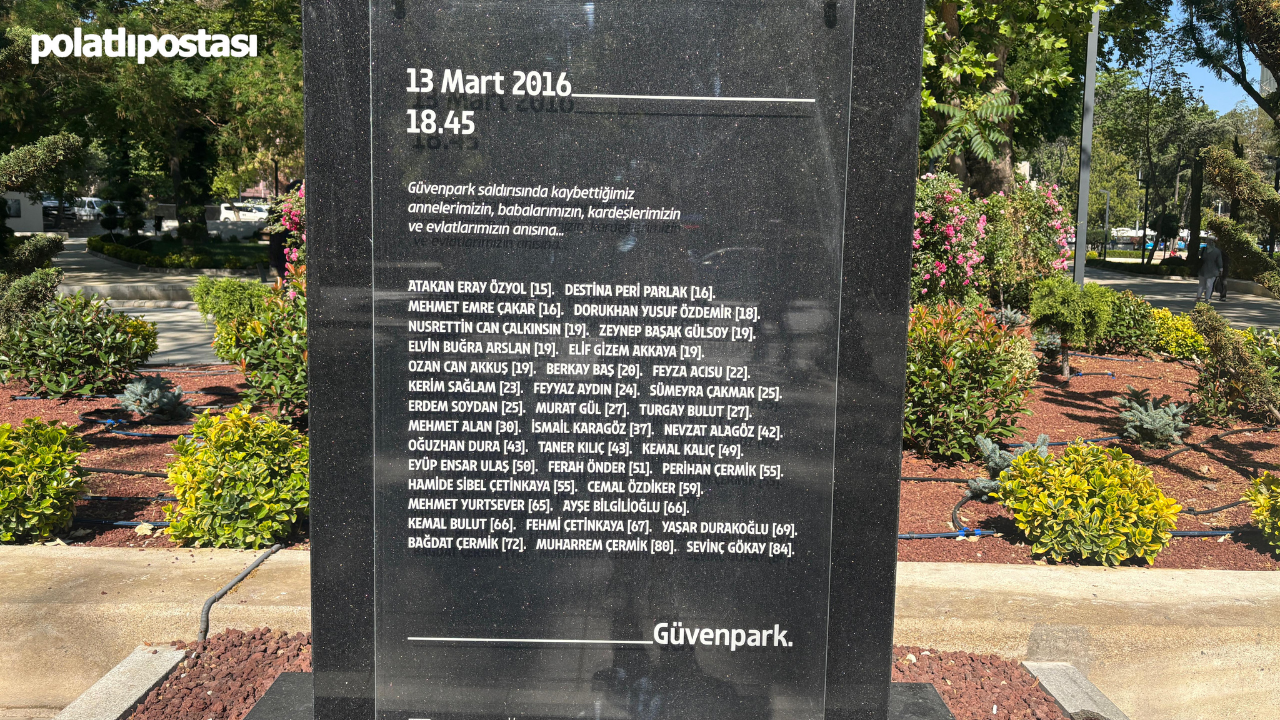 Saldırıda Hayatını Kaybedenlerin Adı Güvenpark'ta Yaşatılıyor (2)