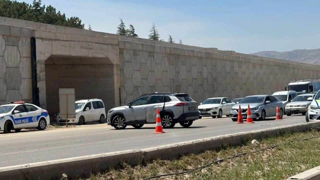 Sincan Yenikent’te Trafik Kazası!