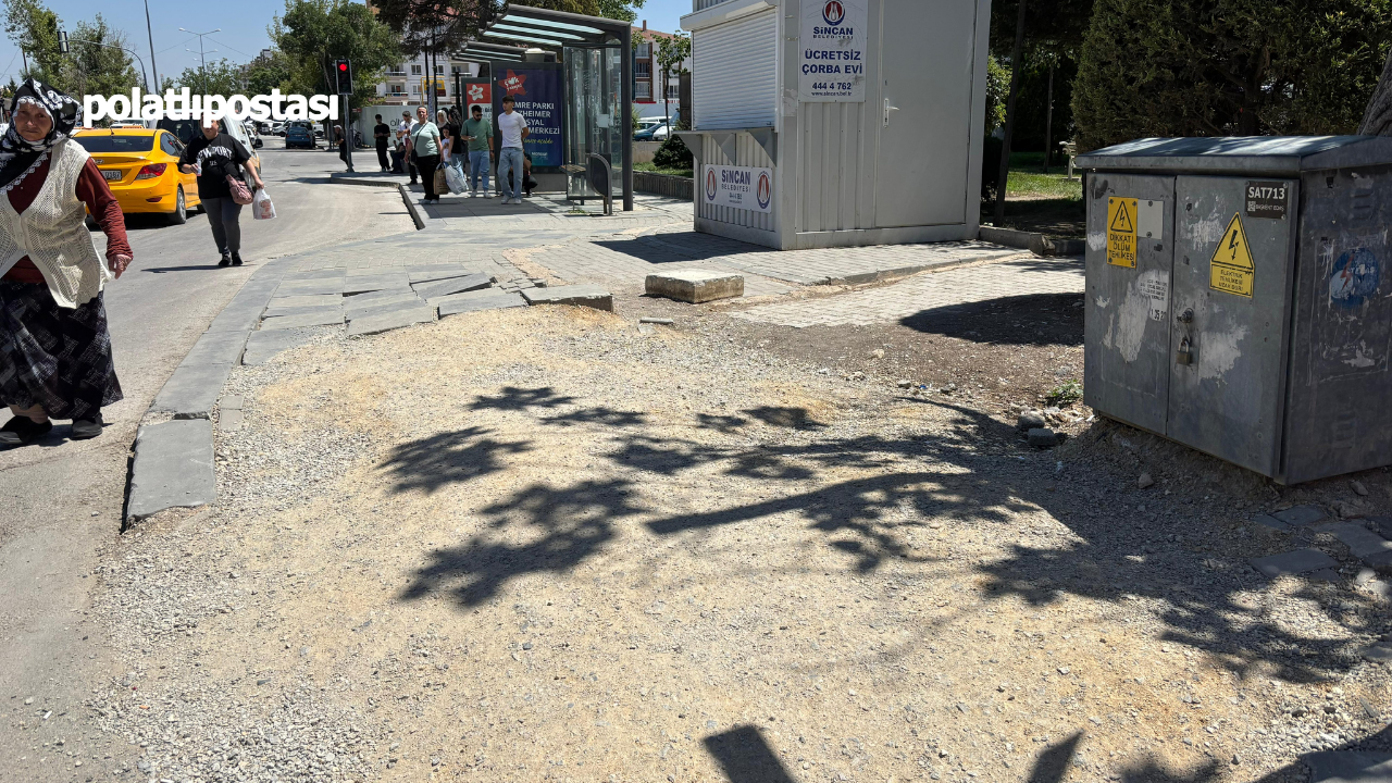 Sincan’ın Kangren Olan Sorunu Belediyenin Önü Dahi Aynı.. (2)