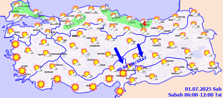1 Temmuz Hava Durumu 1