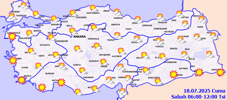 18 Temmuz Hava Durumu 1