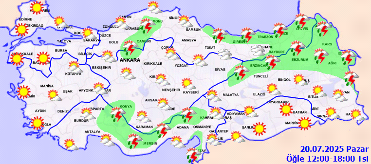 20 Temmuz Hava Durumu 2