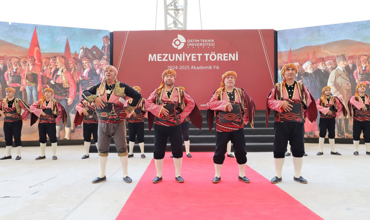 Ankara Kulübü Derneği Seymenleri'nden Ostim Teknik Üniversitesi Mezuniyet Törenine Coşkulu Katkı! (1)