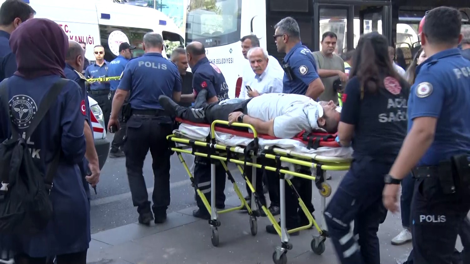 Ankara’da Ego Otobüsü Kaza Yaptı Çok Sayıda Yaralı Var!  (2)