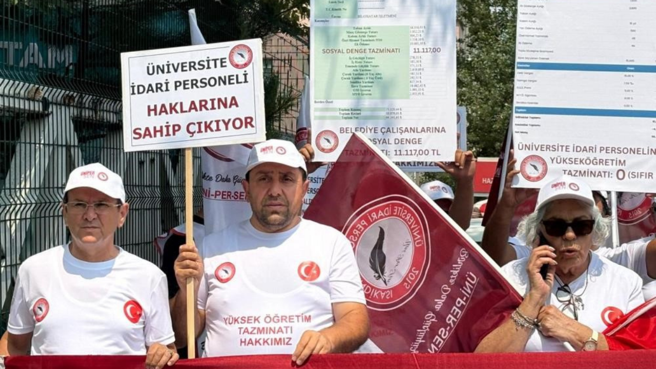 Ankara’da Üniversite Çalışanları Tazminat Adaleti Için Bir Araya Geldi (1)