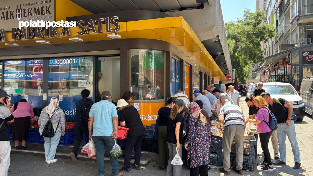 Başkent'te Ucuz Sebze Kuyruğu  (2)