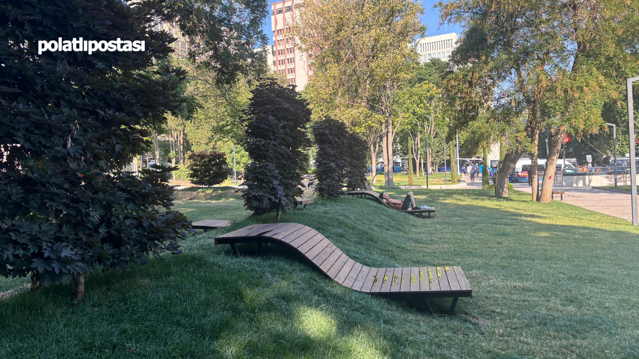 Güvenpark’a, Modern Oturma Alanları Yapıldı (2)