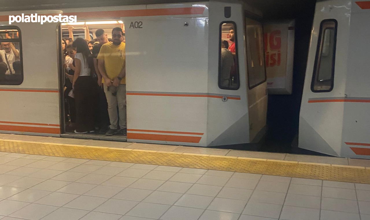 Hem Trafikte Hem Ankaray'da Bunaldık Klimalar Bir Açılıp Bir Kapanıyor (1)