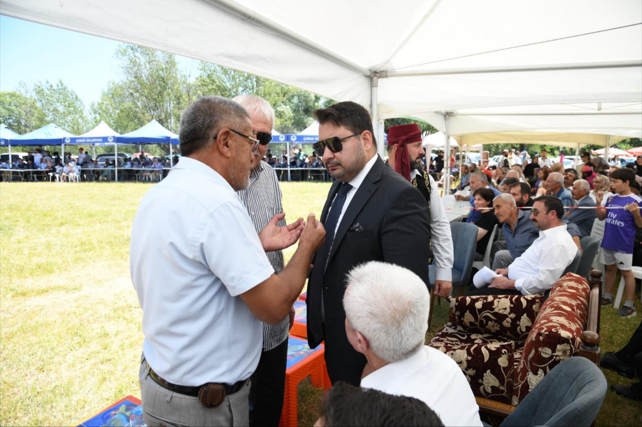 Kahramankazan Belediye Başkanı, Güreş Festivaline Katıldı (1)