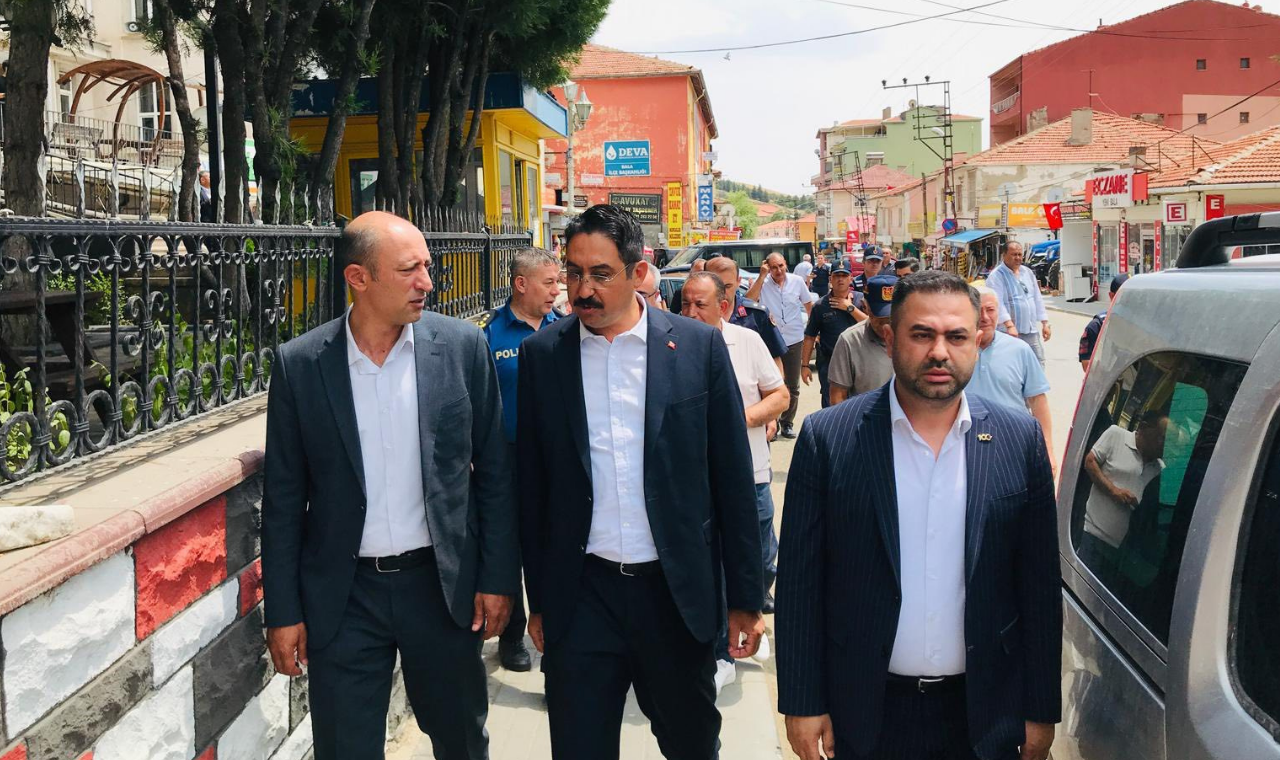 Kaymakam Yıldırım, Vatandaşlarla Buluştu1